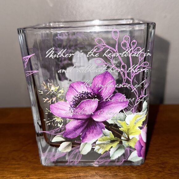 Telaflora Sympathy Gift Hummingbird Glass Holder! - Picture 5 of 6